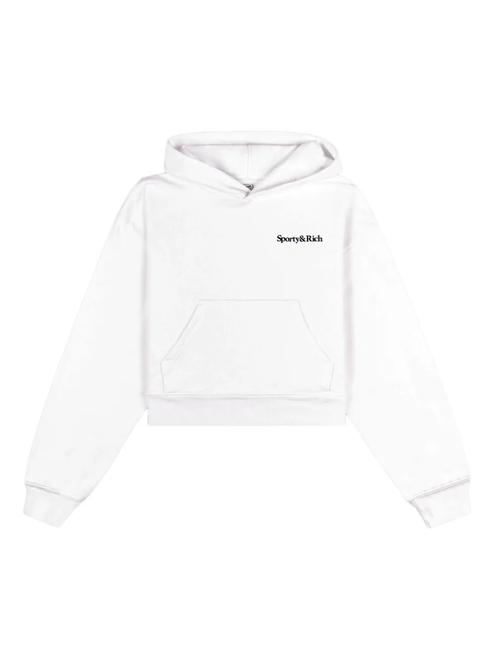 Sporty & Rich logo-print hoodie | White | Image 1