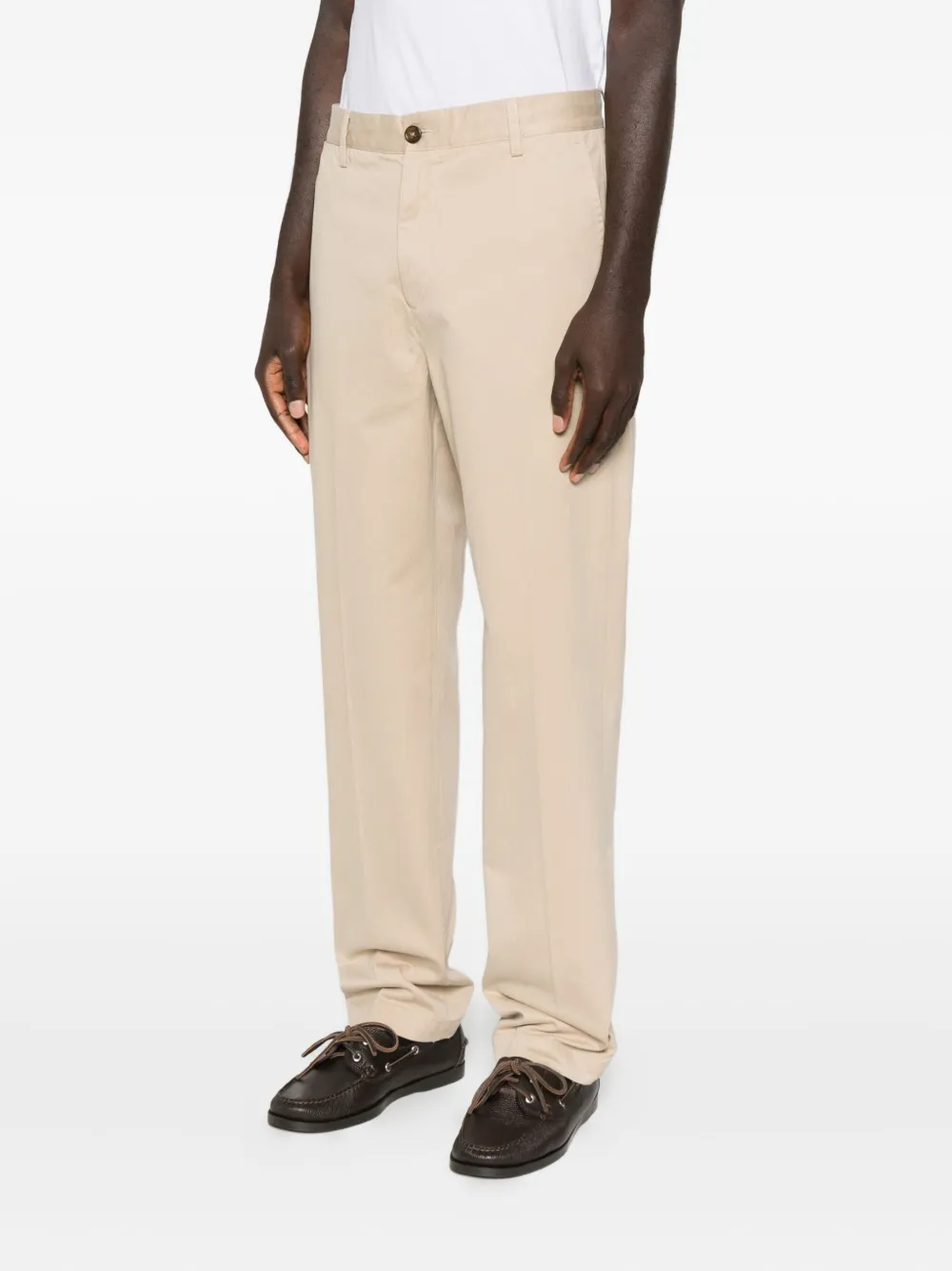 Sebago Belt Loop Casual Pants In Neutral