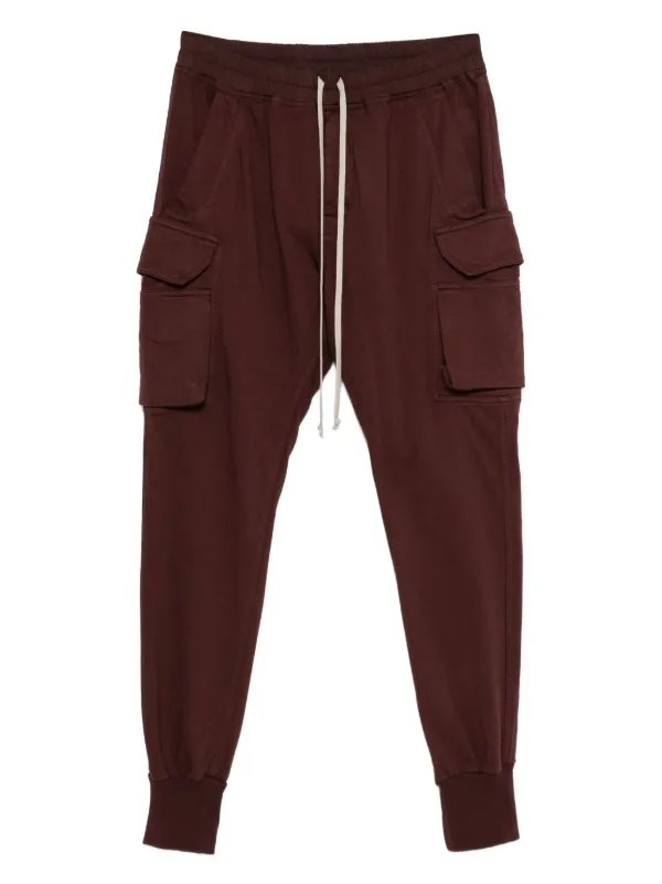 Rick Owens DRKSHDW ドローストリング カーゴパンツ | ブラウン