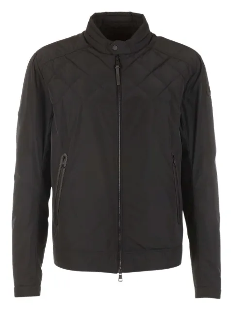 Moncler quilted diamond-pattern jacket