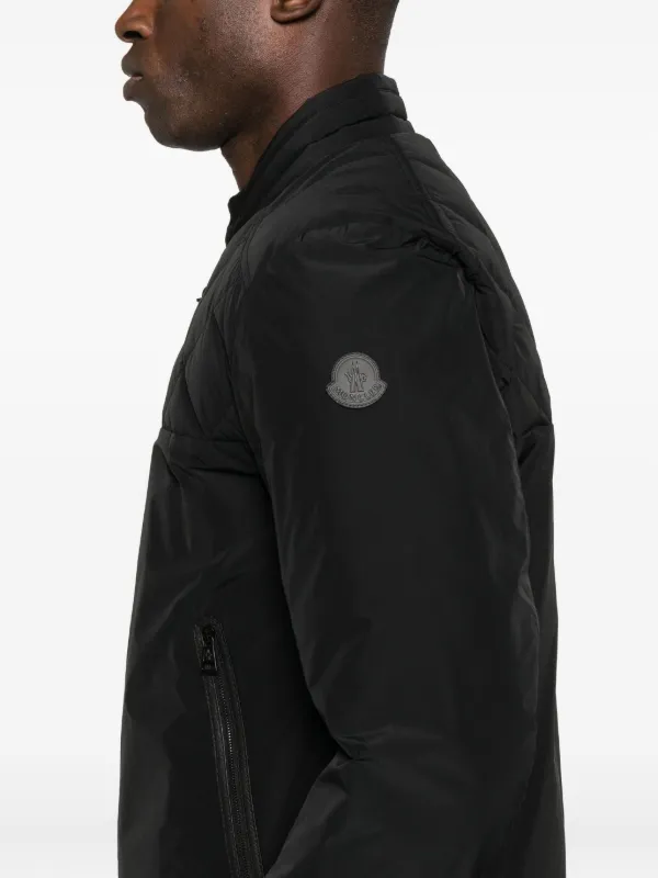 MONCLER ブラック キルティングジャケット Moncler キルティング 