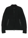 Moncler quilted diamond-pattern jacket - Black