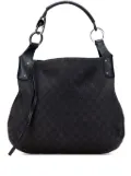 Gucci Pre-Owned 2016-2025 Large GG Denim hobo bag - Black