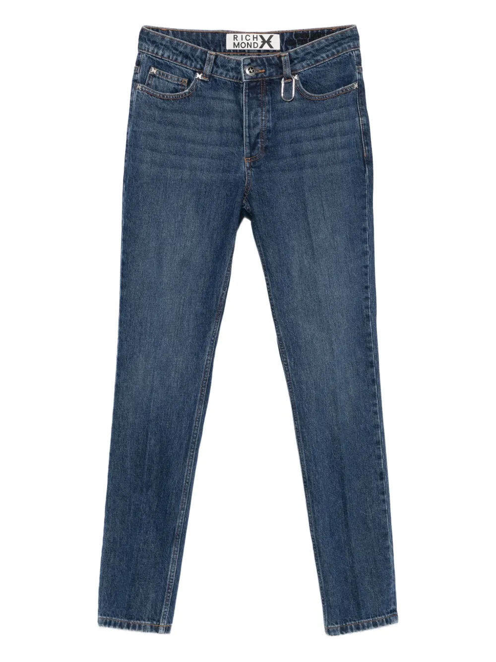 John Richmond carabiner-detail jeans - Blu