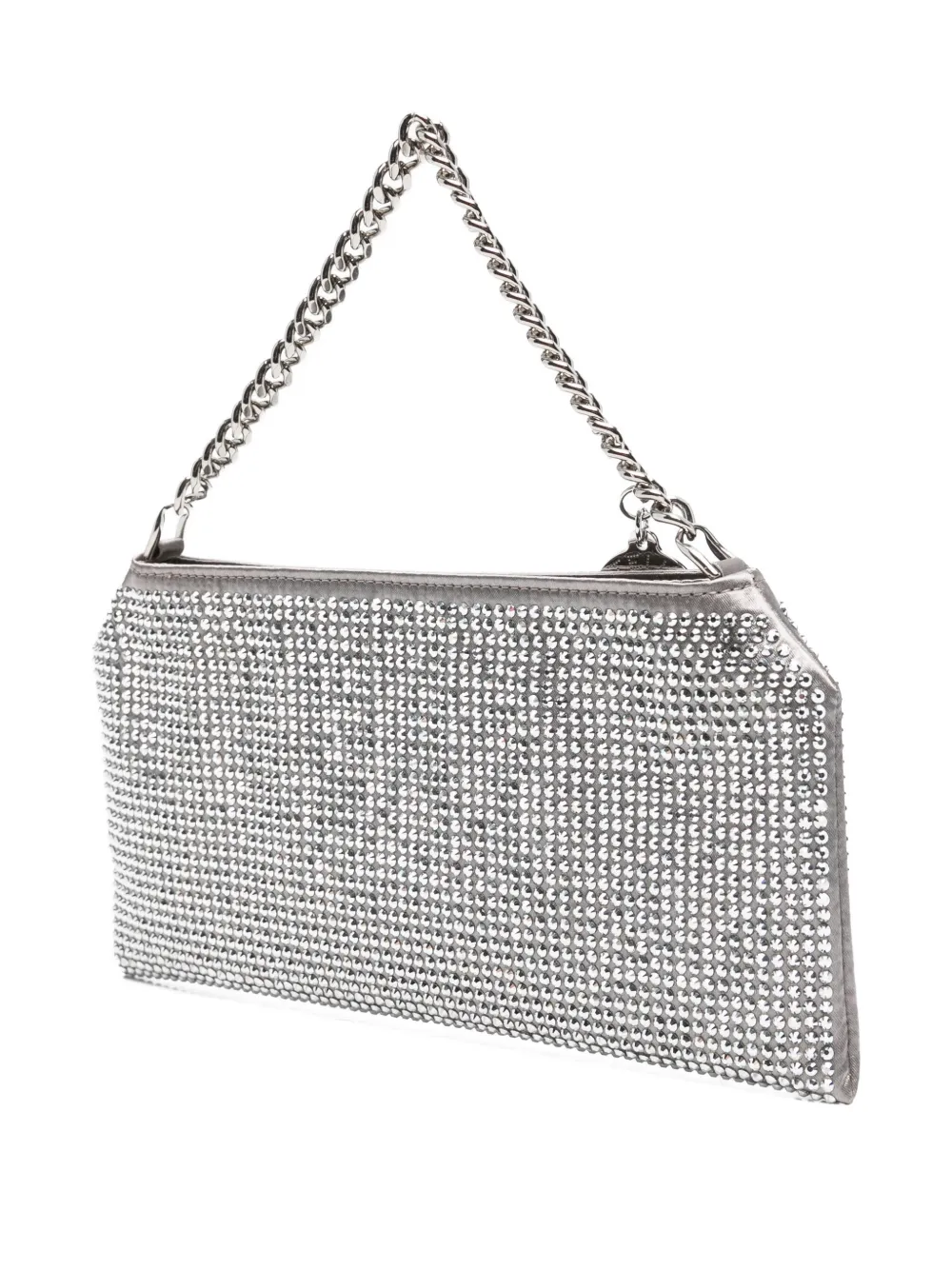 Stella McCartney Falabella crossbodytas met kristallen Zilver
