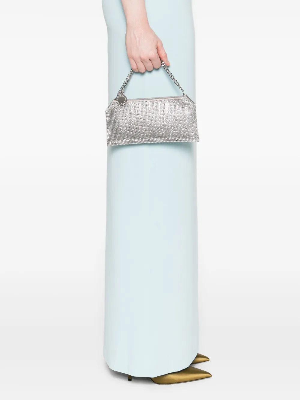 Stella McCartney small Falabella crystal cross-body bag | Image 2