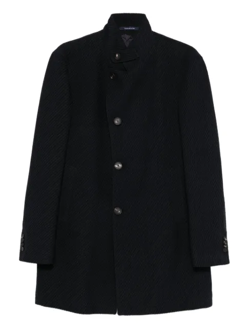 Tagliatore Gordon high-neck buttoned coat