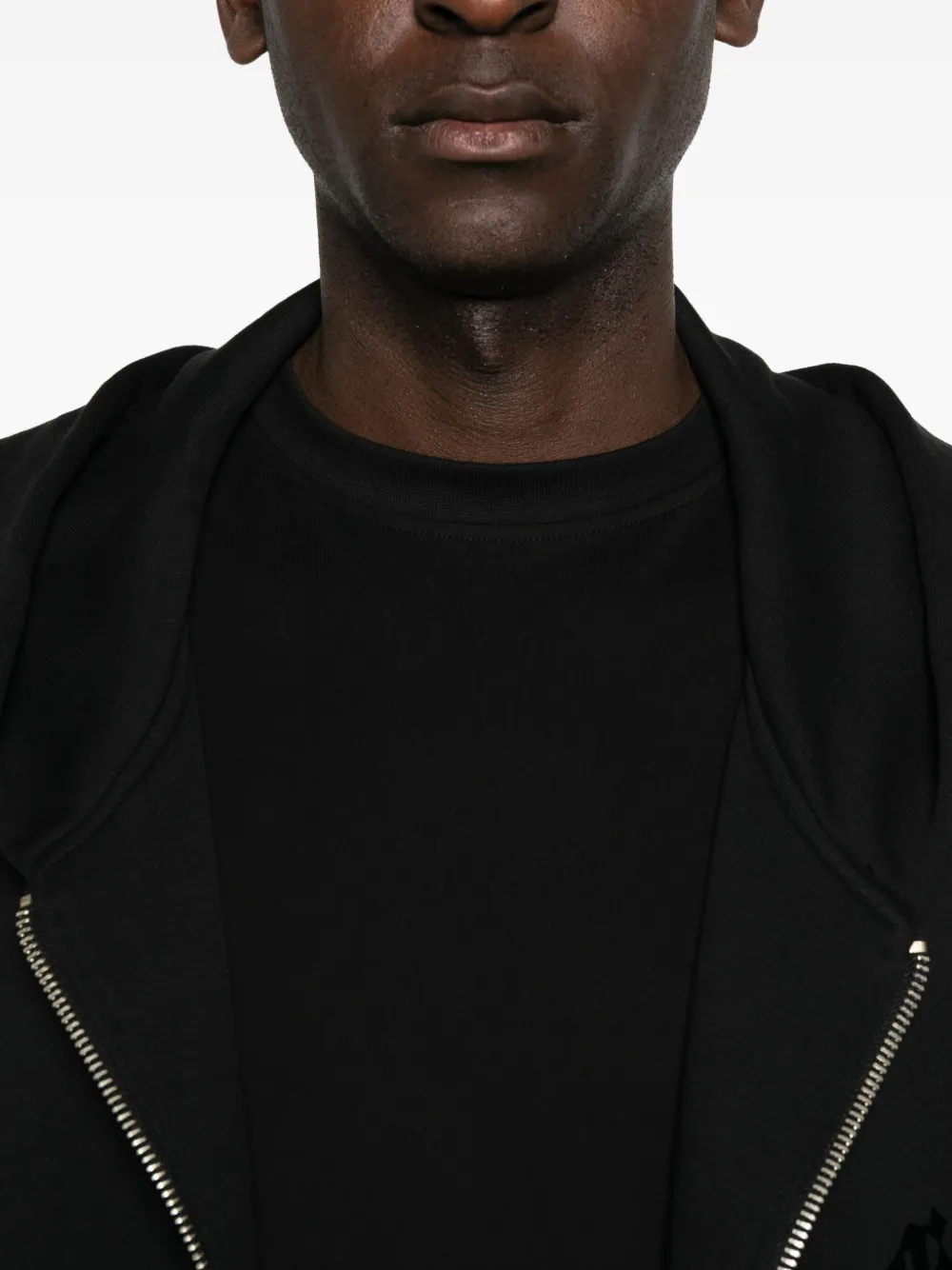 John Richmond T-shirt met ronde hals Zwart