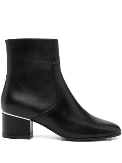 Lola Cruz 50mm leather ankle boots