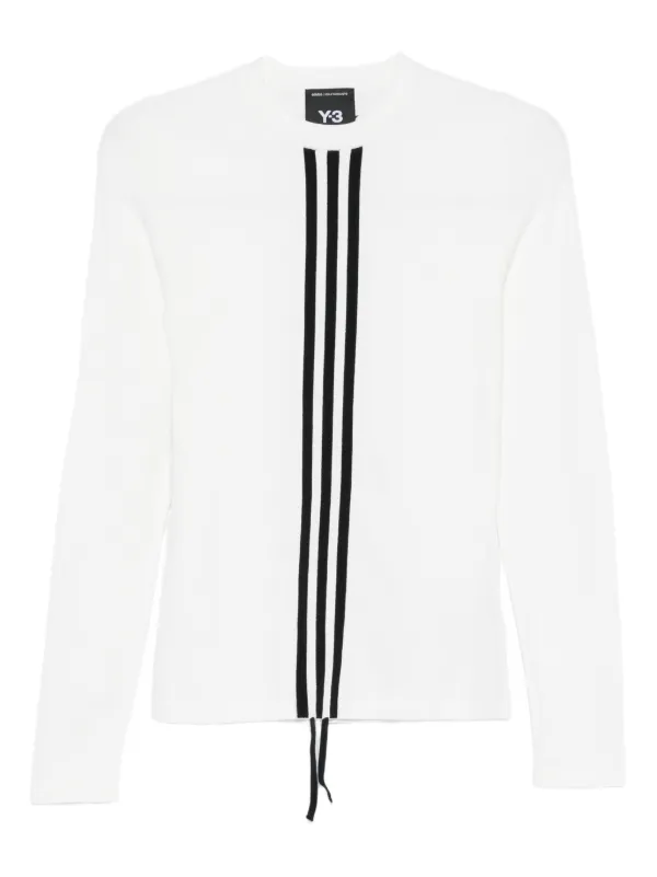 Y-3 ロングTシャツ | ホワイト | FARFETCH JP