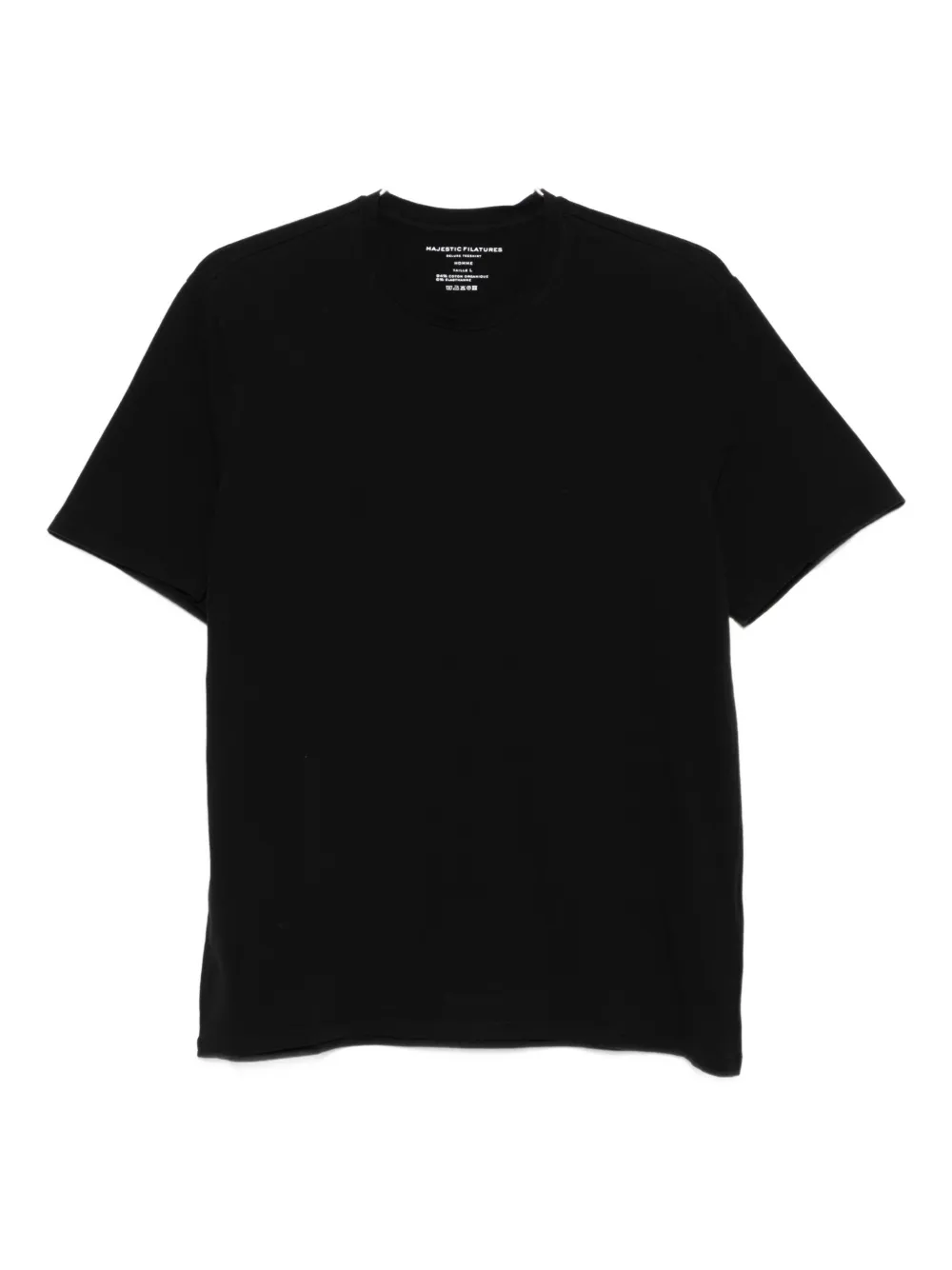 Majestic Filatures crew-neck T-shirt | Black | Image 1