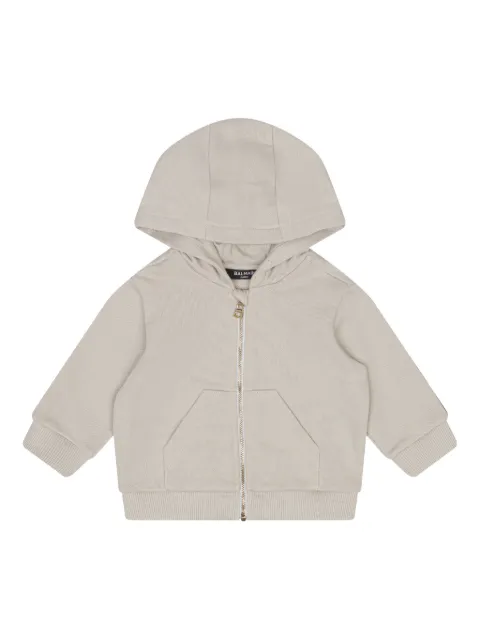 Balmain Kids zip-up hoodie