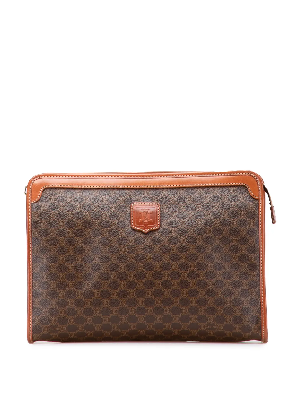 Céline Pre-Owned bolsa de mano Macadam de lona  2006 | marrón | Image 1