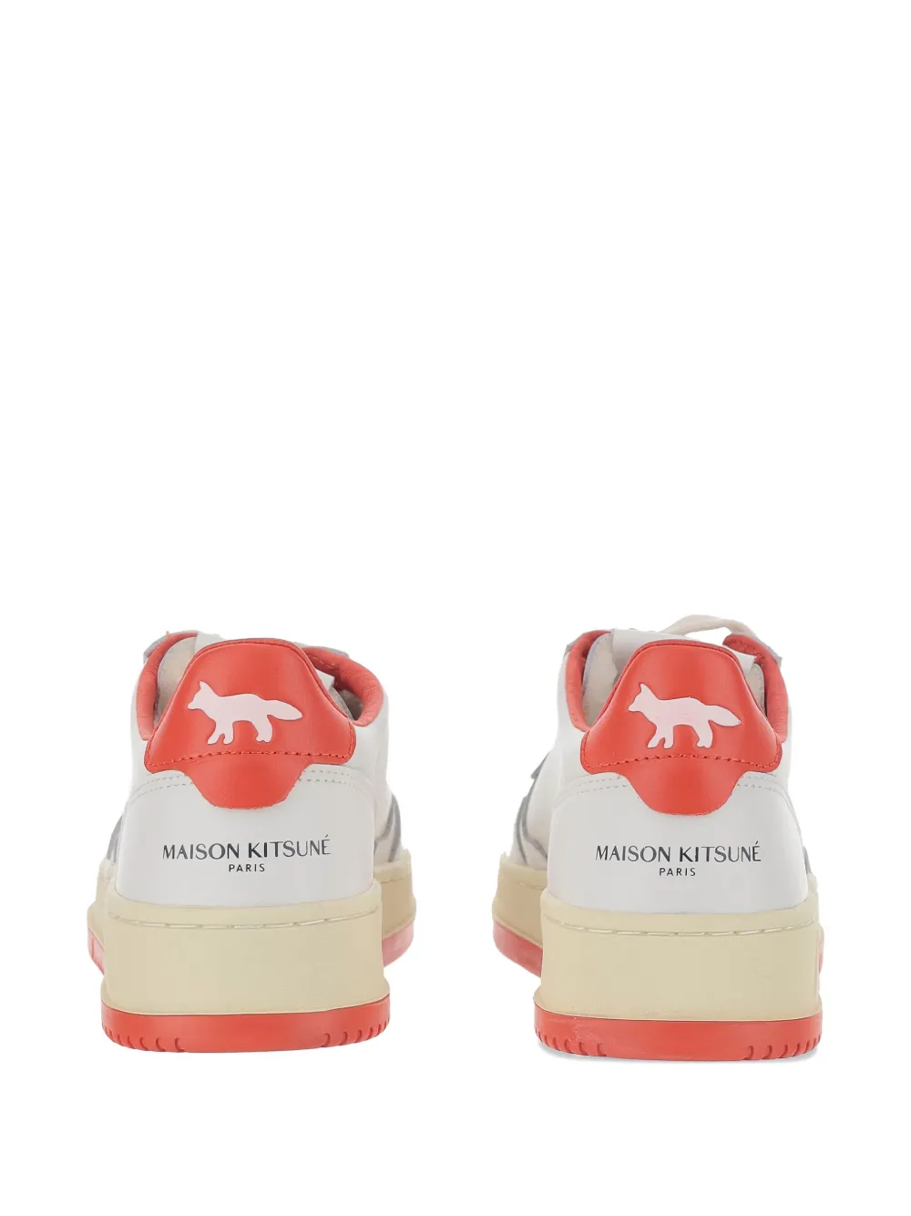 Autry Medalist Low Kitsune Wht Red In White