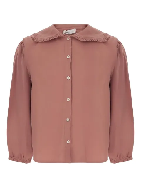 Babe And Tess ruffled-collar blouse