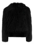 UNCOMMON faux-fur coat - Black