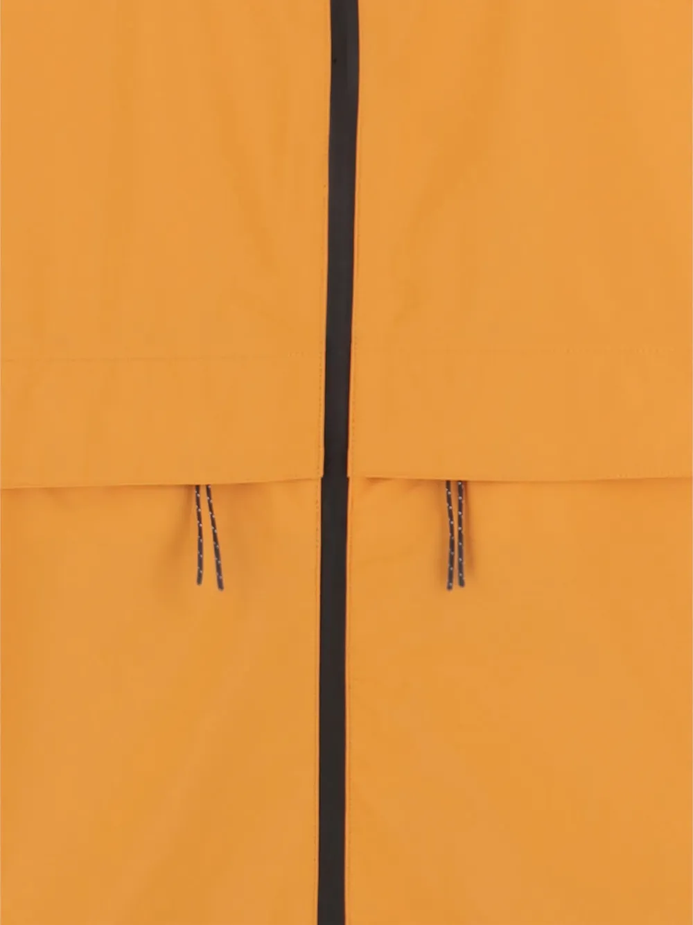 Autry Two-tone Zip-front Jacket In Orange