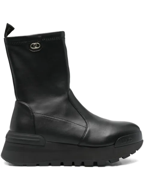 LIU JO botas estilo calcetín con plataforma