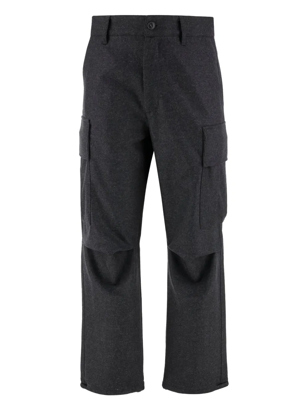 DARKPARK cargo-pocket wool trousers - グレー DARKPARK cargo-pocket wool trousers - グレー