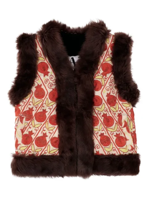 ZAZI VINTAGE trimmed gilet