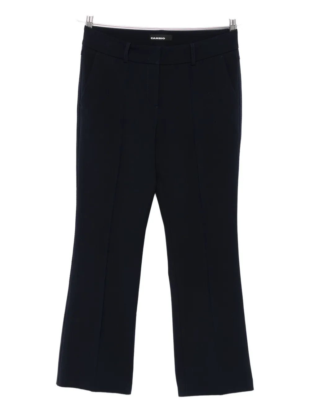 Cambio pleated belt-loops trousers | Black | Image 1