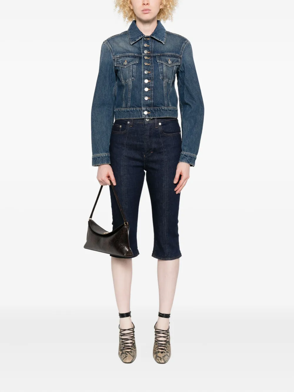 Stella McCartney button-fastening denim jacket | Denim Jackets | Image 2