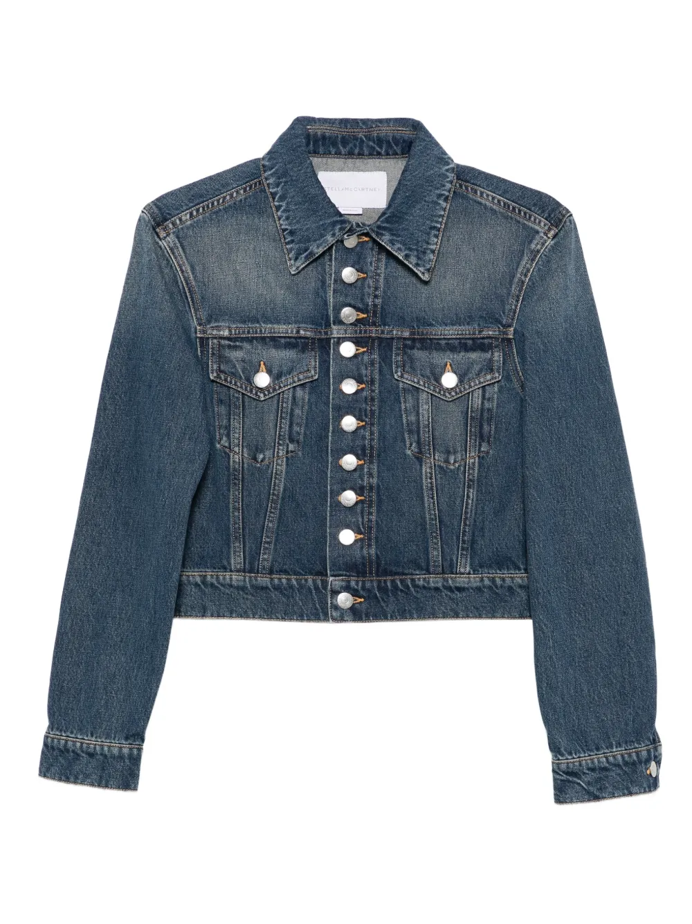 Stella McCartney button-fastening denim jacket | Blue | Image 1