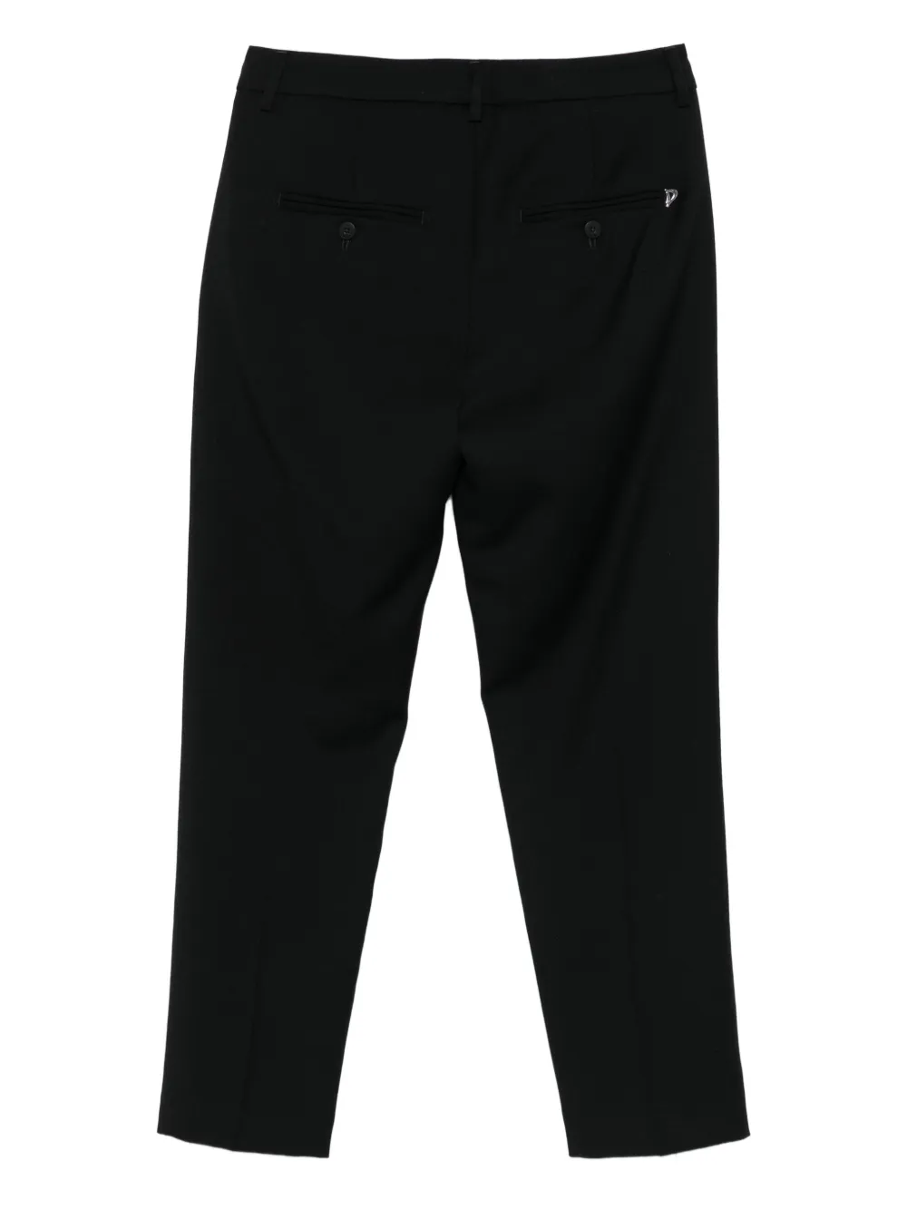 DONDUP cropped trousers - Zwart