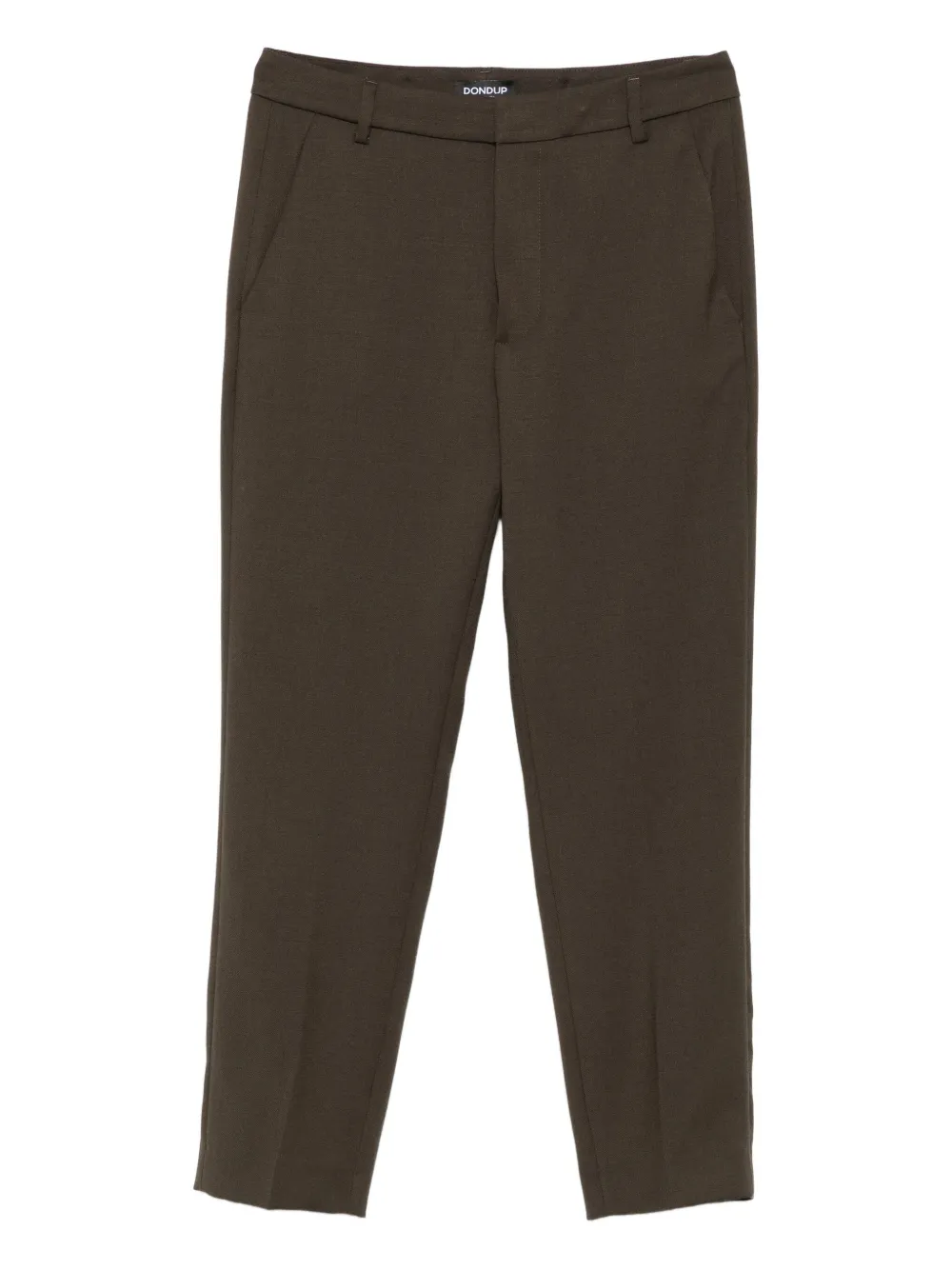 Dondup Wool Trousers In Brown