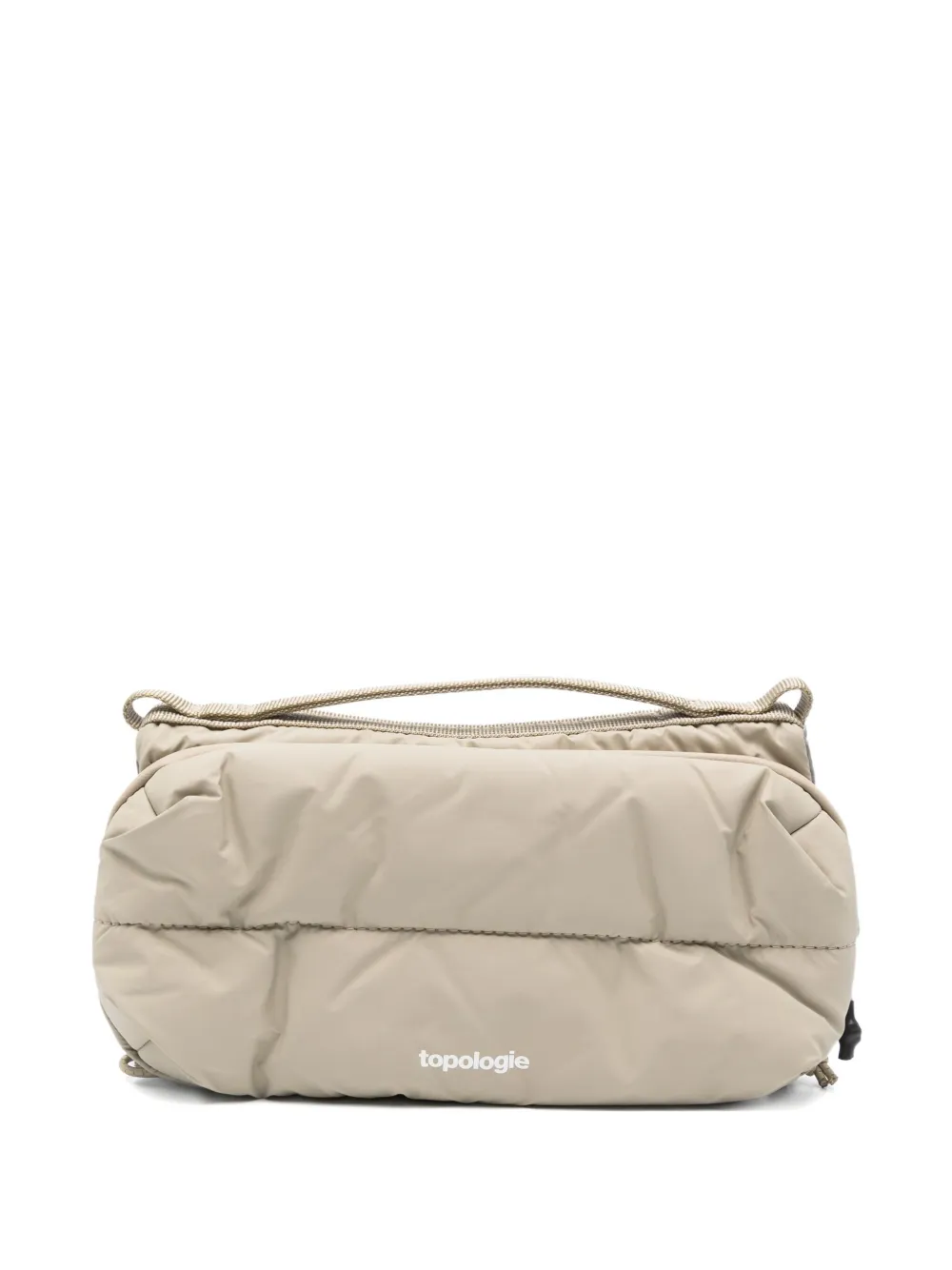 Topologie Bottle Sacoche quilted clutch bag | Neutrals | Image 1