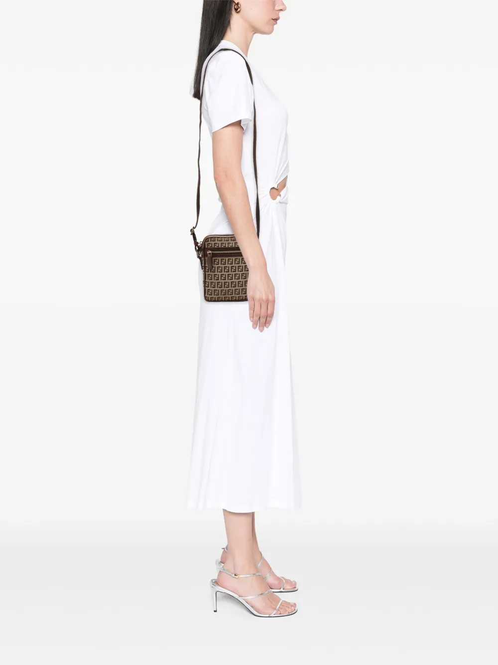 Fendi Pre-Owned 2000-2010 Zucchino Canvas crossbody bag | Pre-Owned | Image 2