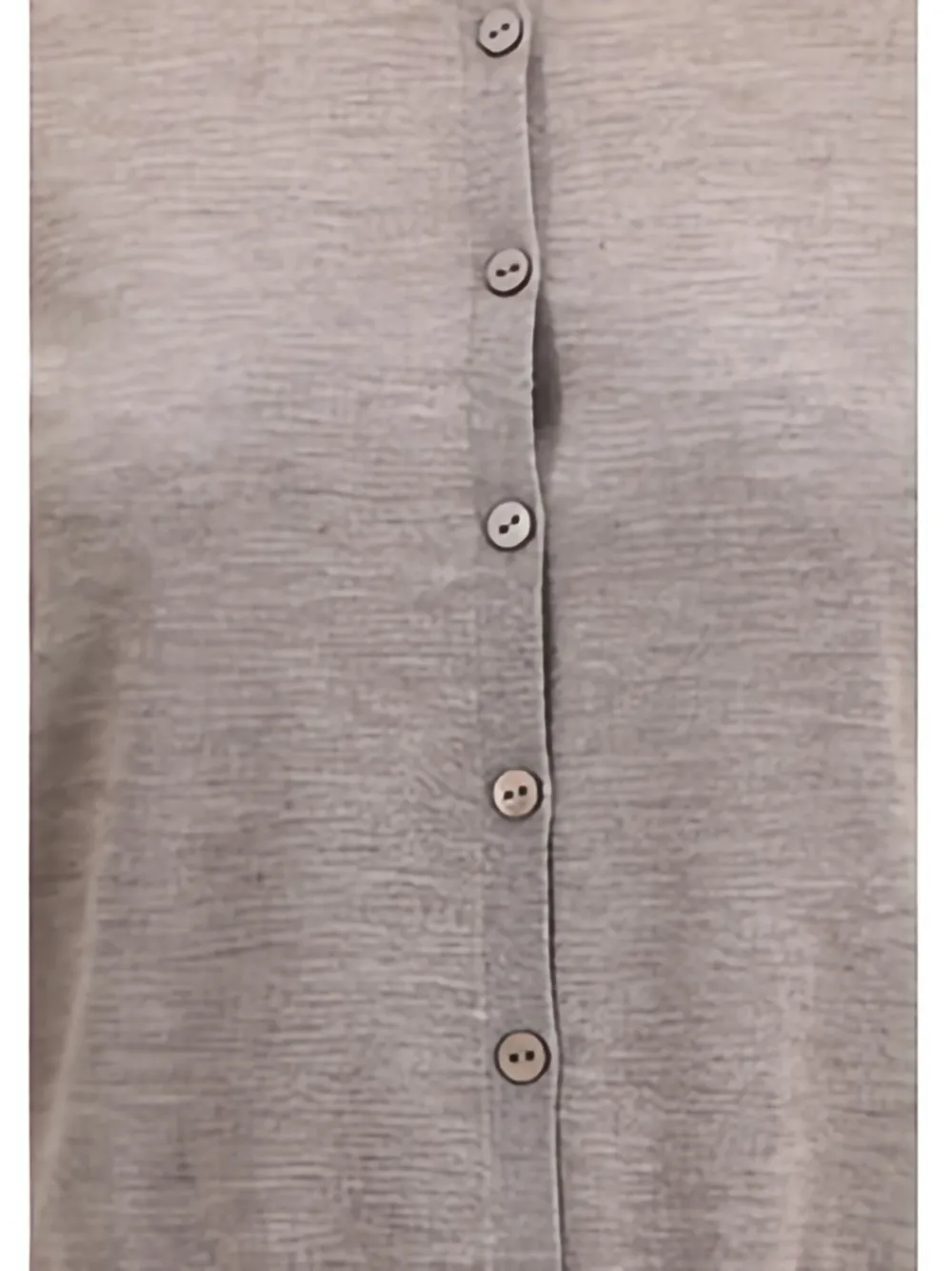 Lisa Yang Charlotte Short-sleeve Cardigan In Gray