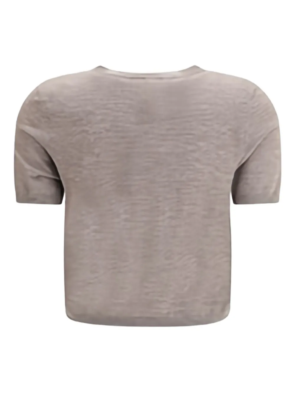 Lisa Yang Charlotte Short-sleeve Cardigan In Gray