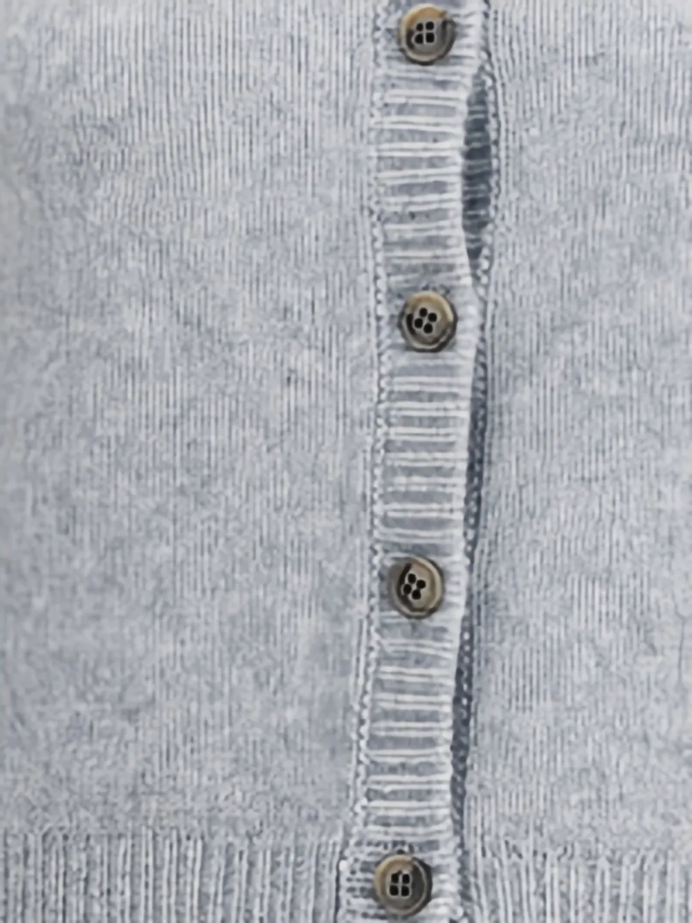 Lisa Yang Felicia Button-front Cashmere Cardigan In Gray