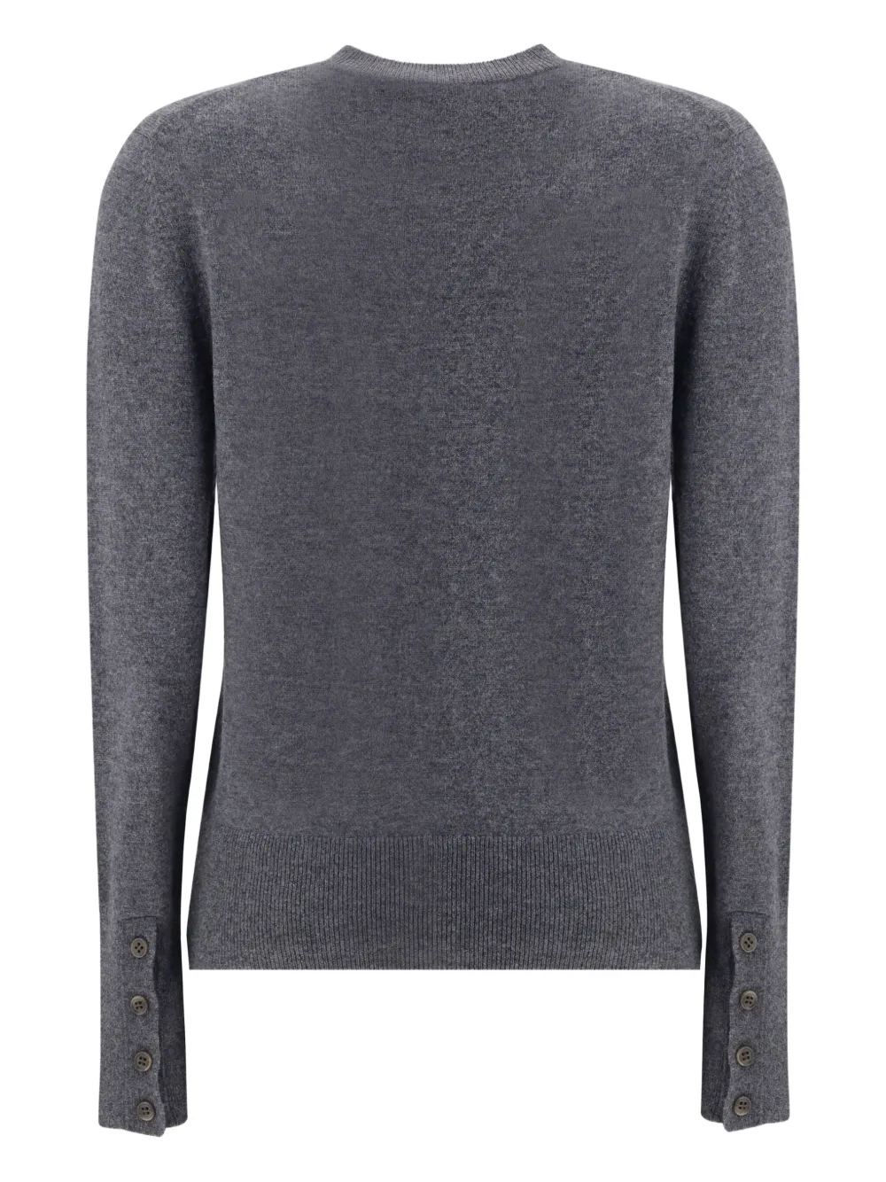Lisa Yang Nellia Button-cuff Cardigan In Gray