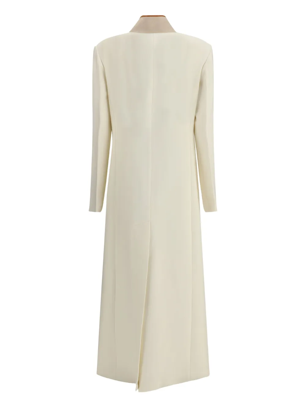 Di Stavnitser contrast-collar button coat | Single Breasted Coats | Image 2