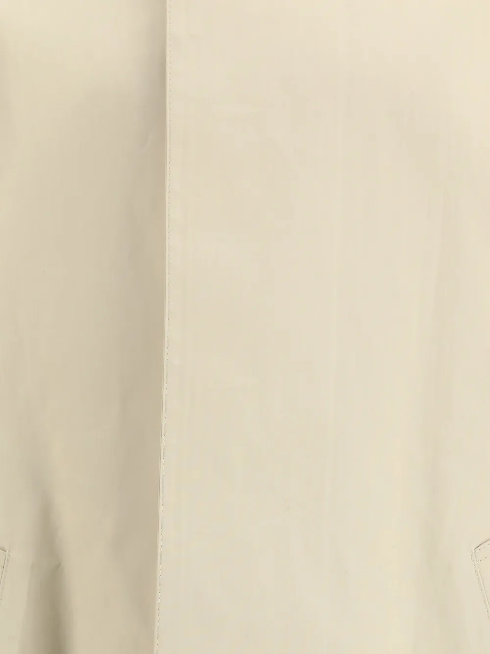 Givenchy Welt-pockets Cotton Trenchcoat In Neutral