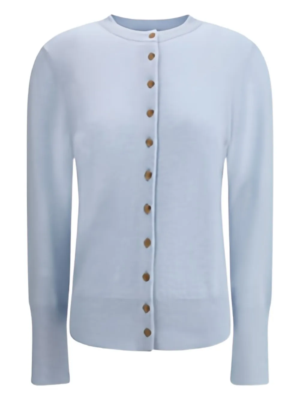Lisa Yang The Nellia Button-cuffs Cardigan In Blue