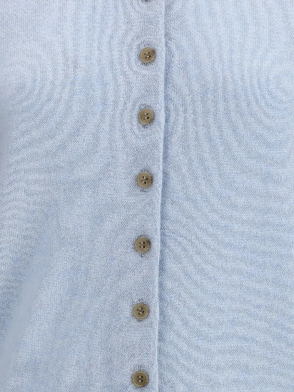 Lisa Yang The Nellia Button-cuffs Cardigan In Blue