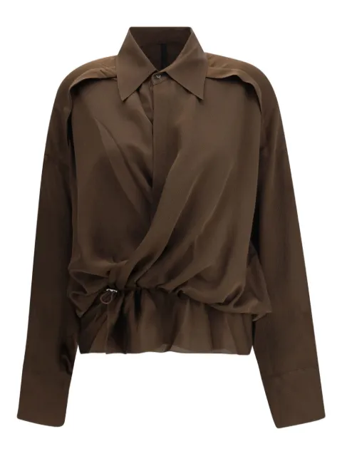 Petar Petrov blusa de seda