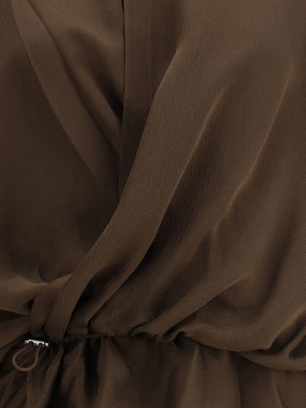 Petar Petrov Peplum Blouse In Brown