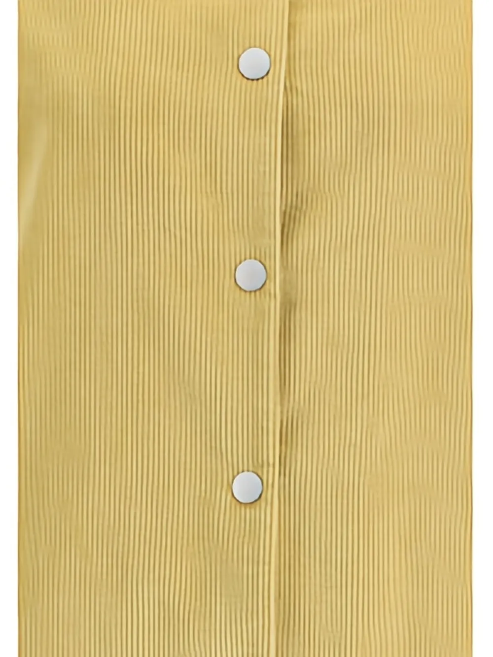 Jacob Cohen Corduroy Button-fastening Shirt In Yellow