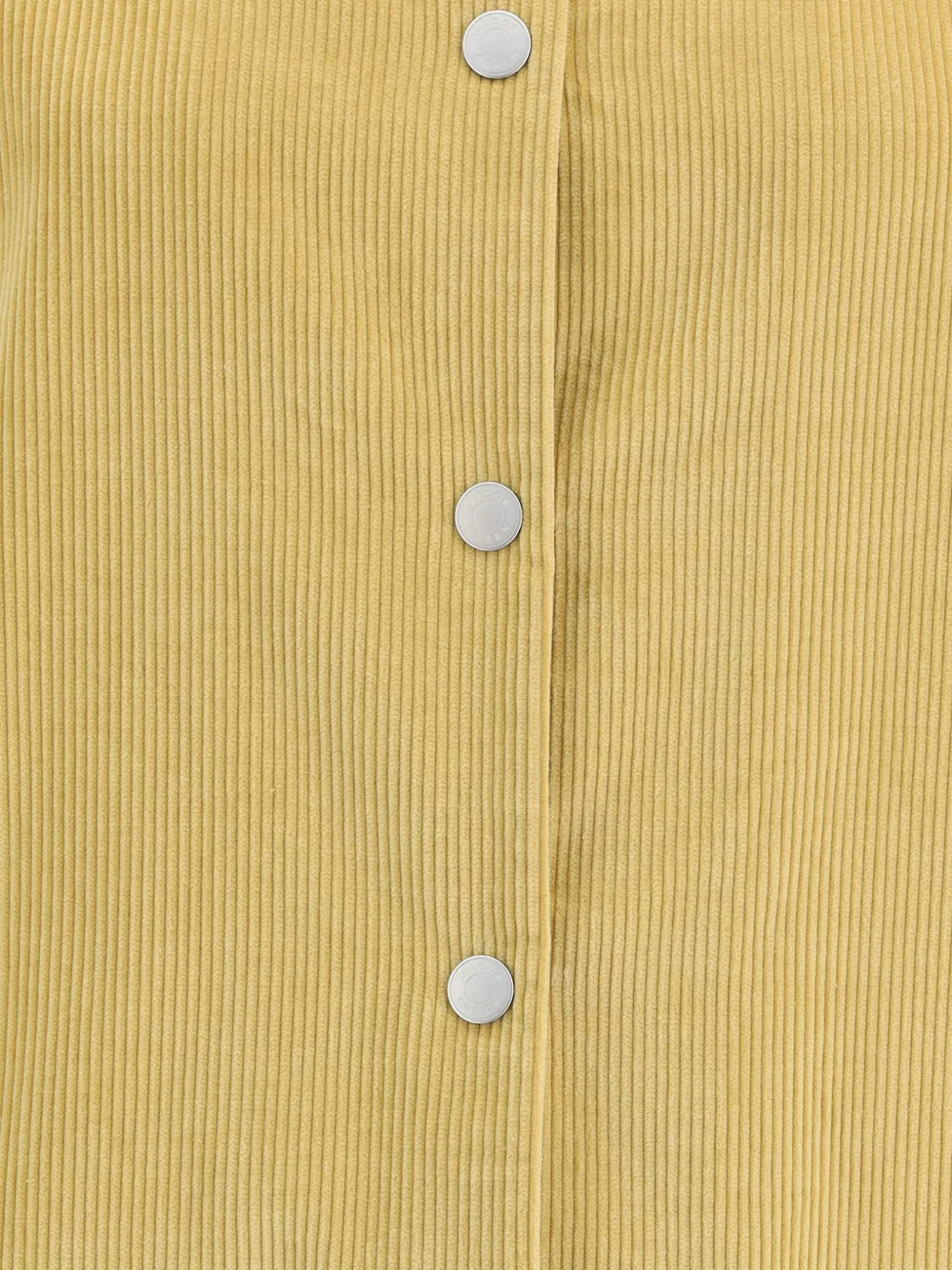 Jacob Cohen Corduroy Button-fastening Shirt In Yellow