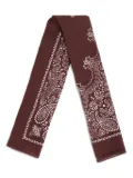 Destin Judy paisley bandana scarf - Red