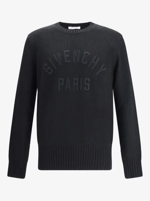 Givenchy suéter con logo en relieve