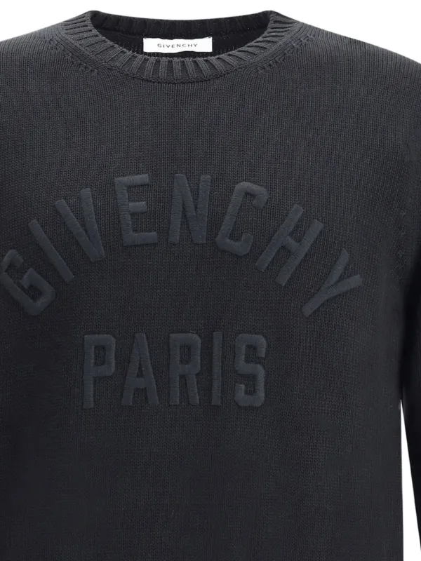 GIVENCHY ブラック　ニットセーター GIVENCHY ブラック ニットセーター