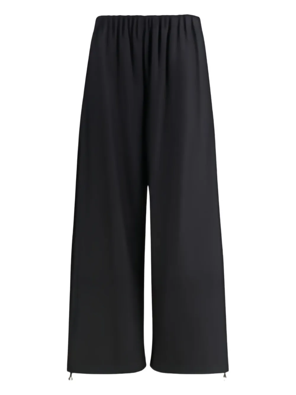Fabiana Filippi Elastic-waist Trousers In Black
