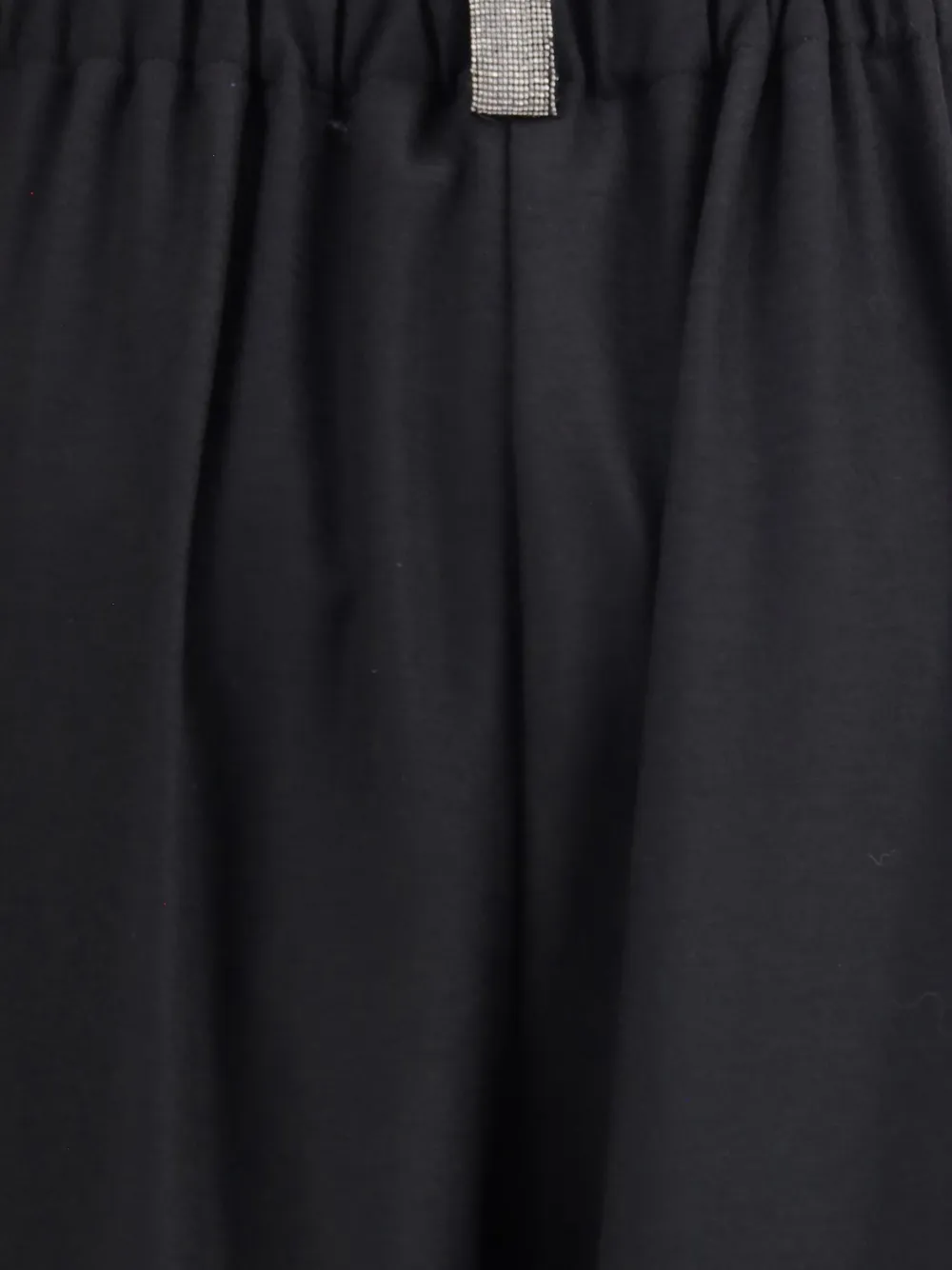 Fabiana Filippi Elastic-waist Trousers In Black
