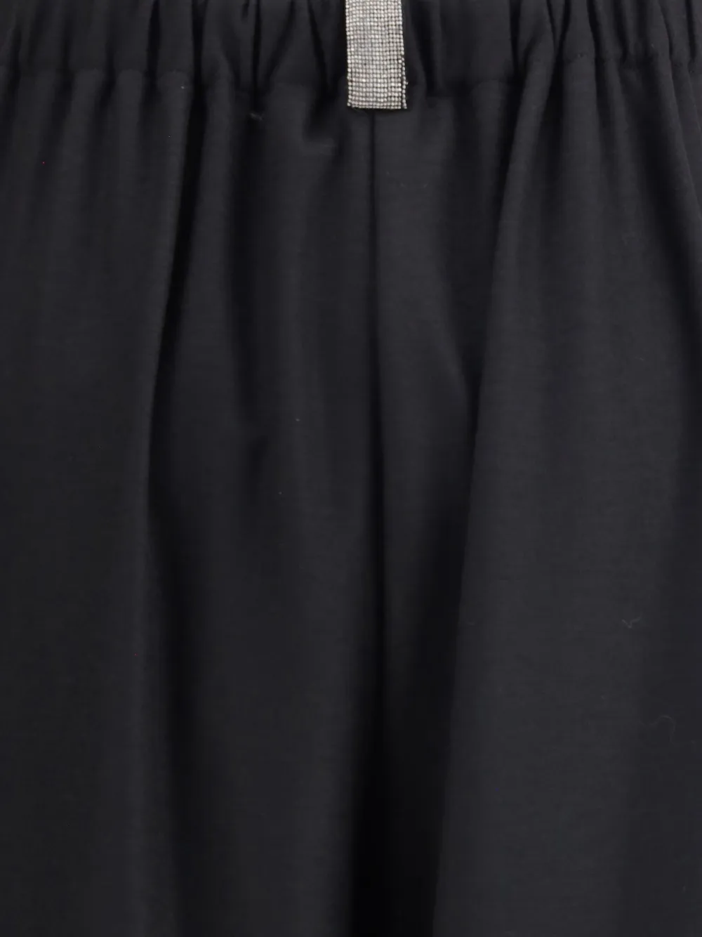 Fabiana Filippi Elastic-waist Trousers In Black