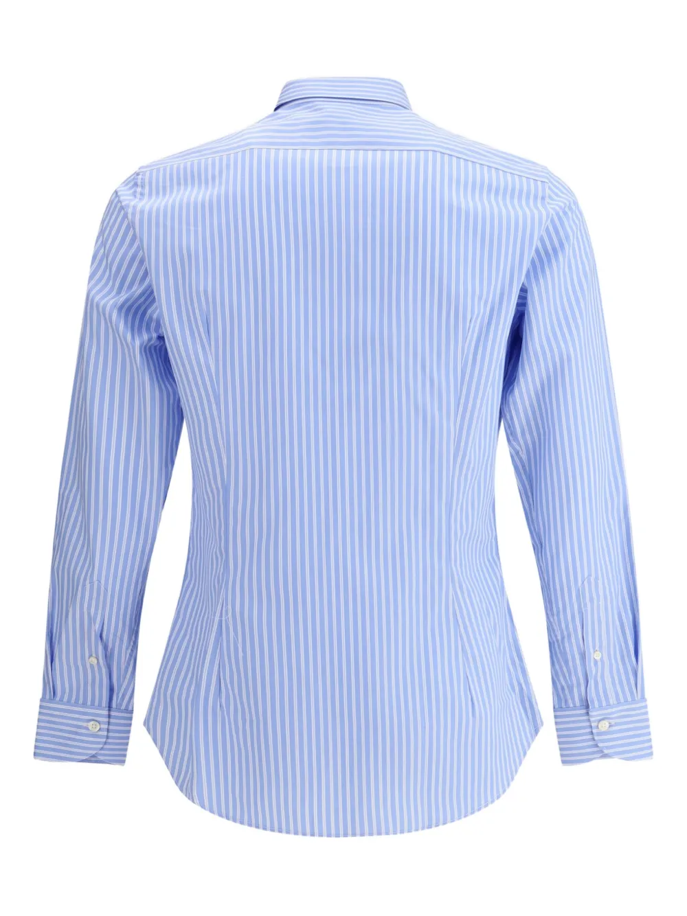 Caliban striped long-sleeve shirt | Image 2